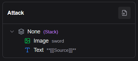 A component to be used inline