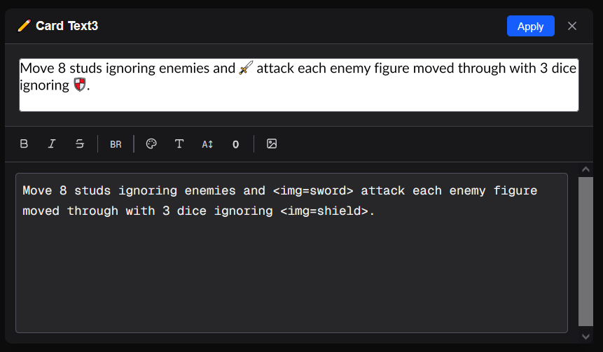 Inline image tag rendering a small icon inside text